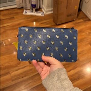 Dinner and Burke cute wristlet wallet